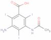 3-Amino-5-acetylamino-2,4,6-triiodobenzoic acid