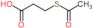 3-(acetylsulfanyl)propanoic acid