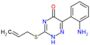 6-(2-aminophenyl)-3-(prop-2-en-1-ylsulfanyl)-1,2,4-triazin-5(2H)-one