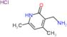 3-(Aminomethyl)-4,6-dimethyl-2(1H)-pyridinone hydrochloride (1:1)