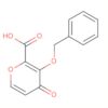4H-Pyran-2-carboxylic acid, 4-oxo-3-(phenylmethoxy)-