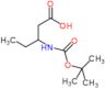 3-[(tert-butoxycarbonyl)amino]pentanoic acid