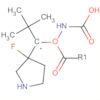 Carbamic acid, [(3-fluoro-3-pyrrolidinyl)methyl]-, 1,1-dimethylethyl ester