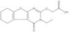 2-[(3-Ethyl-3,4,5,6,7,8-hexahydro-4-oxo[1]benzothieno[2,3-d]pyrimidin-2-yl)thio]acetic acid