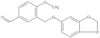 3-[(1,3-Benzodioxol-5-yloxy)methyl]-4-methoxybenzaldehyde