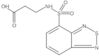 N-(2,1,3-Benzothiadiazol-4-ylsulfonyl)-β-alanine