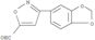 3-(1,3-Benzodioxol-5-yl)-5-isoxazolecarboxaldehyde