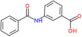 3-(benzoylamino)benzoic acid