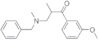 3-(Benzylmethylamino)-1-(3-methyoxyphenyl)-2-methyl-propanone