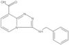 3-[(Phenylmethyl)amino]-1,2,4-triazolo[4,3-a]pyridine-8-carboxylic acid