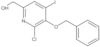 6-Chloro-4-iodo-5-(phenylmethoxy)-2-pyridinemethanol