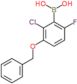 B-[2-Chloro-6-fluoro-3-(phenylmethoxy)phenyl]boronic acid