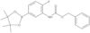 Phenylmethyl N-[2-fluoro-5-(4,4,5,5-tetramethyl-1,3,2-dioxaborolan-2-yl)phenyl]carbamate