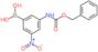 [3-(benzyloxycarbonylamino)-5-nitro-phenyl]boronic acid