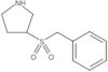 3-[(Phenylmethyl)sulfonyl]pyrrolidine