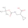 Cyclopropanepropanoic acid, b-[[(1,1-dimethylethoxy)carbonyl]amino]-