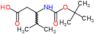 3-[(tert-butoxycarbonyl)amino]-4-methylpentanoic acid