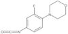 (3-fluoro-4-(morpholinyl)phenyl)isocyanate