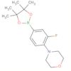 Morpholine,4-[2-fluoro-4-(4,4,5,5-tetramethyl-1,3,2-dioxaborolan-2-yl)phenyl]-