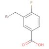 Benzoic acid, 3-(bromomethyl)-4-fluoro-