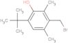 3-(bromomethyl)-6-(tert-butyl)-2,4-xylenol
