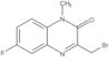 3-(Bromomethyl)-6-fluoro-1-methyl-2(1H)-quinoxalinone