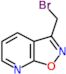 3-(Bromomethyl)isoxazolo[5,4-b]pyridine