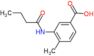 3-(butanoylamino)-4-methylbenzoic acid