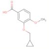 Benzoic acid, 3-(cyclopropylmethoxy)-4-methoxy-