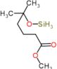 methyl 5-methyl-5-silyloxy-hexanoate