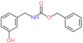 benzyl N-[(3-hydroxyphenyl)methyl]carbamate