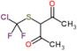 3-[chloro(difluoro)methyl]sulfanylpentane-2,4-dione