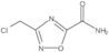 3-(Chloromethyl)-1,2,4-oxadiazole-5-carboxamide