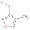 1,2,5-Oxadiazole, 3-(chloromethyl)-4-methyl-