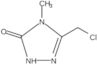 5-(Chloromethyl)-2,4-dihydro-4-methyl-3H-1,2,4-triazol-3-one