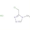 4H-1,2,4-Triazole, 3-(chloromethyl)-4-methyl-, hydrochloride (1:1)