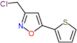 3-(Chloromethyl)-5-(2-thienyl)isoxazole