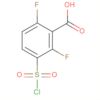 Benzoic acid, 3-(chlorosulfonyl)-2,6-difluoro-