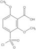 3-(Chlorosulfonyl)-2,6-dimethoxybenzoic acid