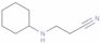3-cyclohexylaminopropiononitrile