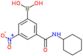 [3-(cyclohexylcarbamoyl)-5-nitro-phenyl]boronic acid