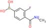 [3-fluoro-4-(methylcarbamoyl)phenyl]boronic acid