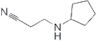 3-(Cyclopentylamino)propanenitrile