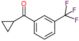 cyclopropyl-[3-(trifluoromethyl)phenyl]methanone