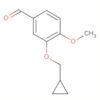 Benzaldehído, 3-(ciclopropilmetoxi)-4-metoxi-