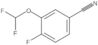 3-(Difluoromethoxy)-4-fluorobenzonitrile