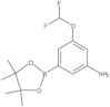 3-(Difluoromethoxy)-5-(4,4,5,5-tetramethyl-1,3,2-dioxaborolan-2-yl)benzenamine