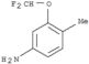 Benzenamine, 3-(difluoromethoxy)-4-methyl-