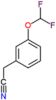 [3-(difluoromethoxy)phenyl]acetonitrile