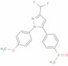 3-(difluoromethyl)-1-(4-methoxyphenyl)-5-(4-(methylsulfinyl)phenyl)pyrazole